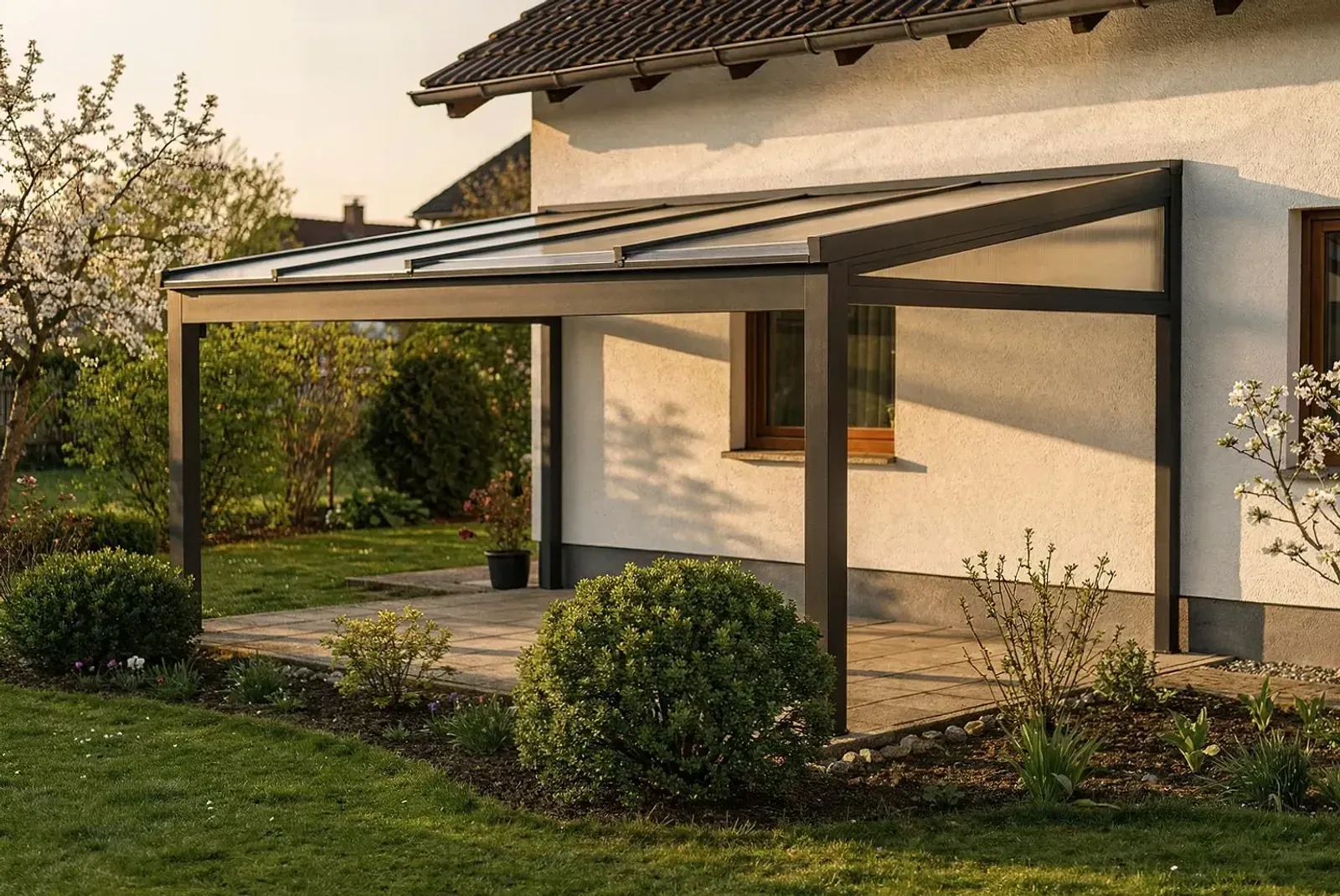 Alu-Terrassenüberdachung in Flensburg